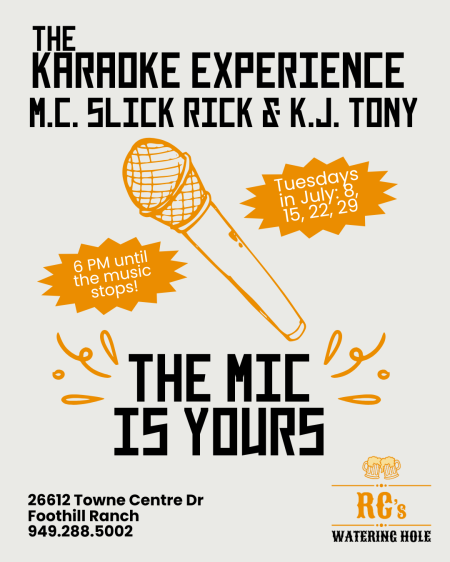 Tuesday karaoke post